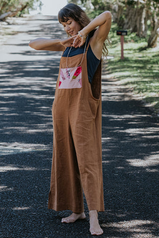 Sun Overalls - Clay