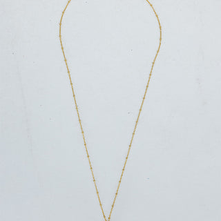 Crystal Sphere Necklace - Rutilated Quartz