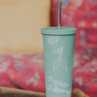 Mermaid Party Tumbler - Sage