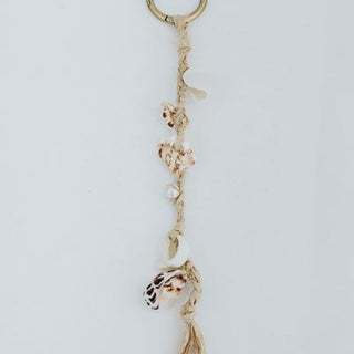 Wings Hawaii shell bag charm keychain 