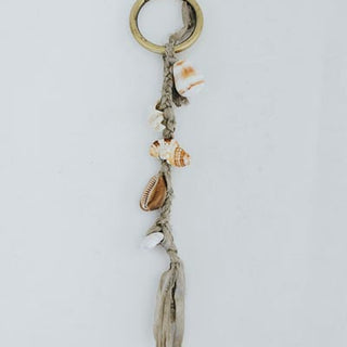 Wings Hawaii shell bag charm keychain 