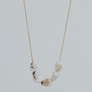 Mini Cone Shell Sliding Necklace