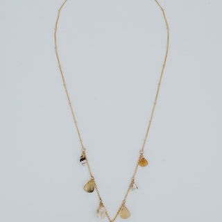 Shell Pile Necklace - Opal
