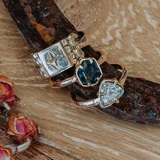 Mermaid Tail Signet Rings