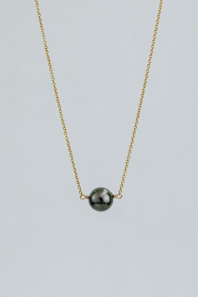wings hawaii tahitian pearl necklace in 14k gold fill