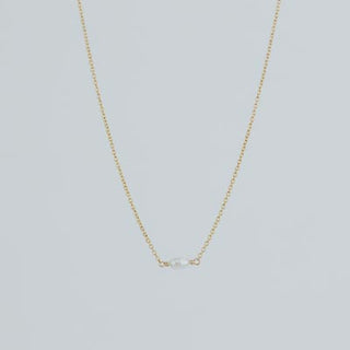 Single Stone Necklace - Freshwater Pearl