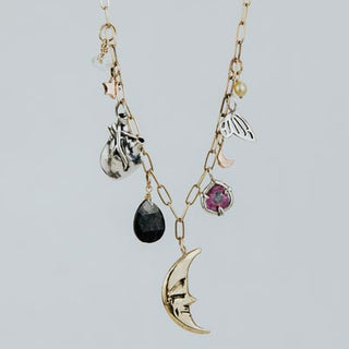 Charm Necklace - Moon