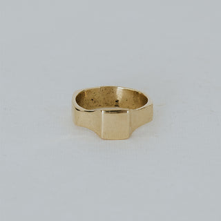 Square Signet Rings