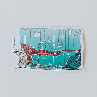 Mermaids Smoke Seaweed Sticker