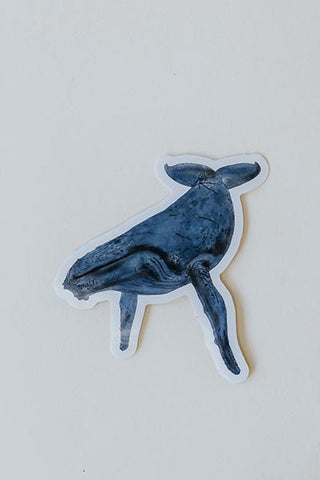Whale Sticker