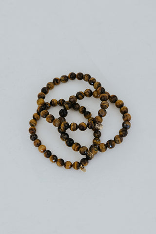 Stretchy Bracelet - Tigers Eye