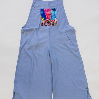 Sun Pocket Overalls - Blue