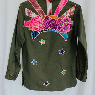 Vintage Sun + Moon Army Jacket - P