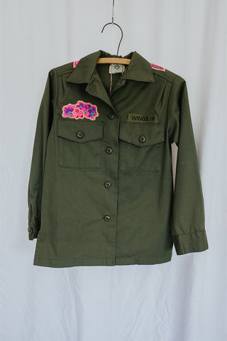 Vintage Sun + Moon Army Jacket - P