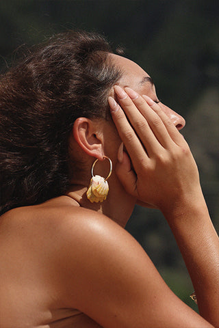 Bombucha Sunrise Endless Hoop Earrings