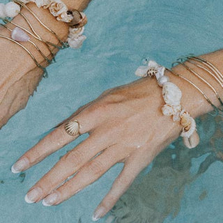 Forever Sunrise Shell Ring