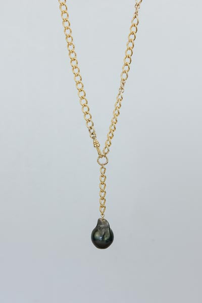 Tahitian Pearl Drop Necklace