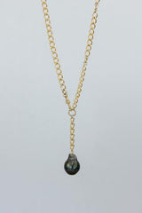 Tahitian Pearl Drop Necklace thumbnail