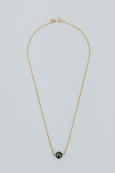 wings hawaii tahitian pearl rolo necklace 14k gold fill