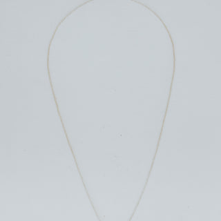 Diamond Bead Solitaire Necklace
