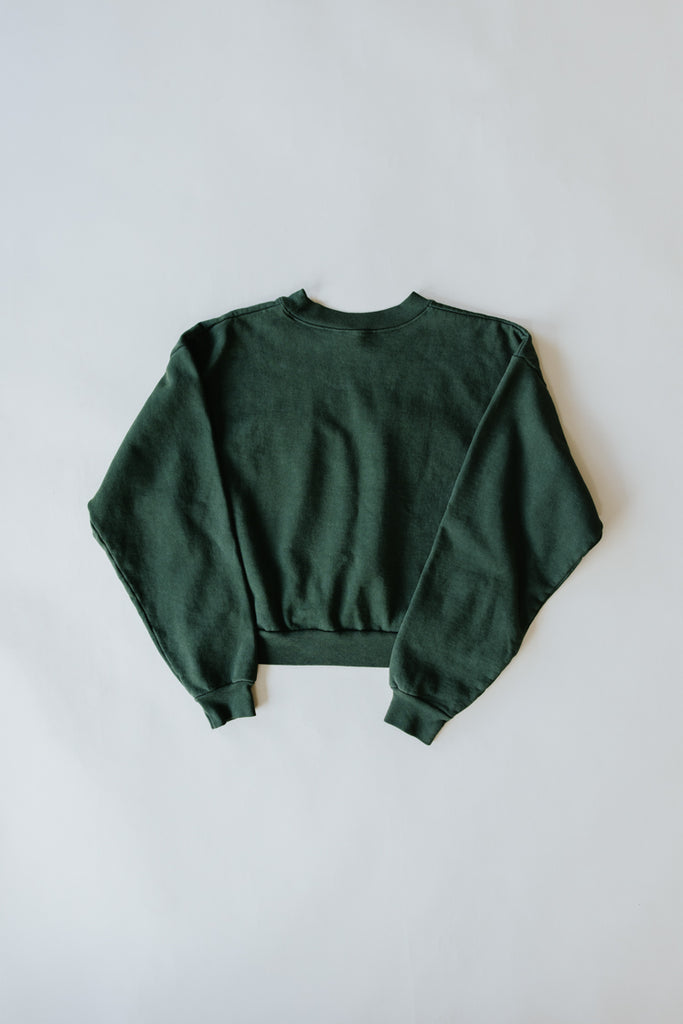 Cropped Mock Neck Tiger Sweatshirt - Ivy – Wings Hawai'i