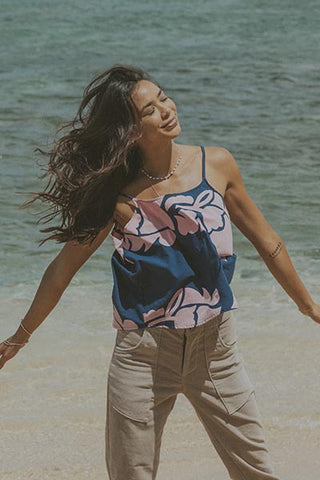 Lokelani Lei Trapeze Tank