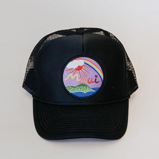 Maui Trucker Hat- Black