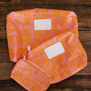 Wings Hawaii tyvek adventure pouches in Tropical Punch print 