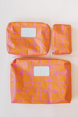 Adventure Pouch - Pink + Orange Ulu