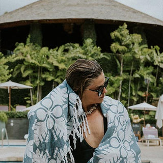 Turkish Towel - Abudant Ulu in Aurora
