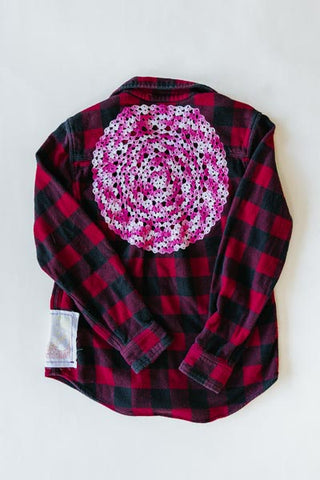 Vintage Boyfriend Flannel - E