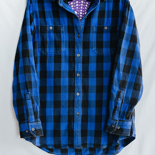 reconstructed vintage flannel