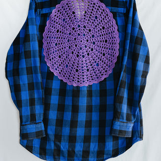 reconstructed vintage flannel