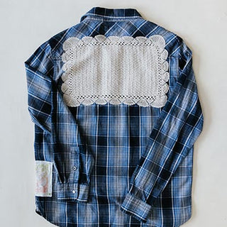 Vintage Boyfriend Flannel - A