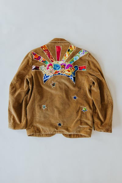 Corduroy Sun Moon Blazer
