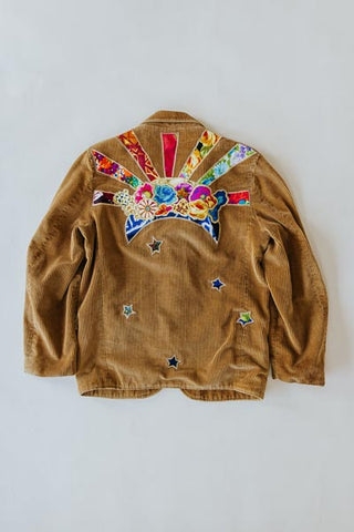Corduroy Sun Moon Blazer