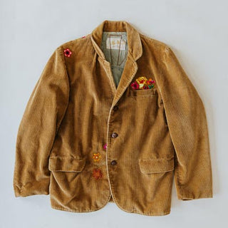 Corduroy Sun Moon Blazer