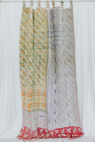 Vintage Kantha Curtain - #16