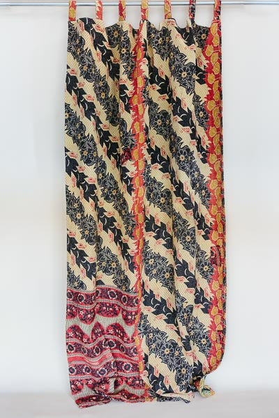 Vintage Kantha Curtain - #22