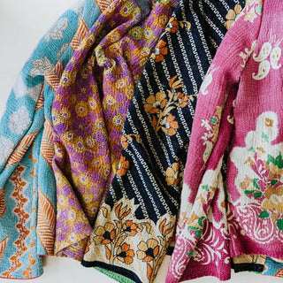 Vintage Kantha Jacket - Larges