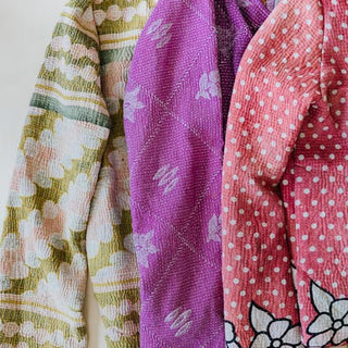 Vintage Kantha Jacket - Mediums
