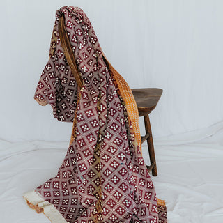 Vintage Kantha Blanket "BB"