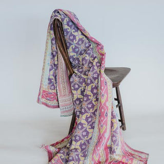 Vintage Kantha Blanket - #13