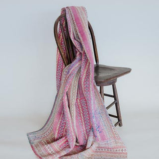 Vintage Kantha Blanket - #13