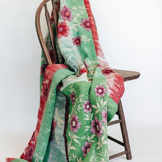 Vintage Kantha Blanket - #3