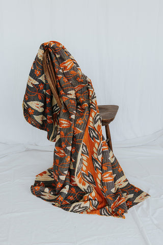 Vintage Kantha Blanket - #14