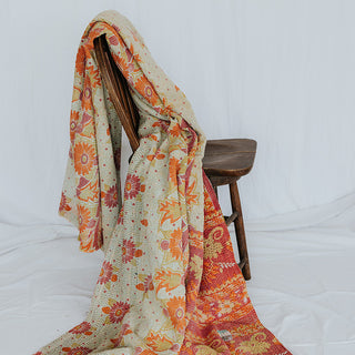 Vintage Kantha Blanket - #16