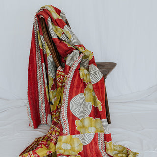 Vintage Kantha Blanket - #16