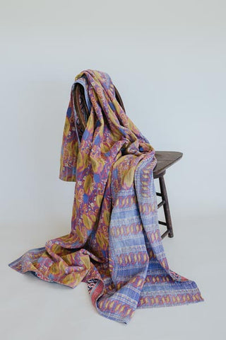 Vintage Kantha Blanket - #1
