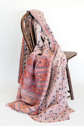 Vintage Kantha Blanket - #20